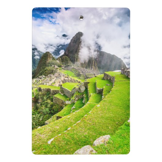 Mini Porte-bloc Carnet Spiral Machu Picchu, Cusco - Pérou (Dos)