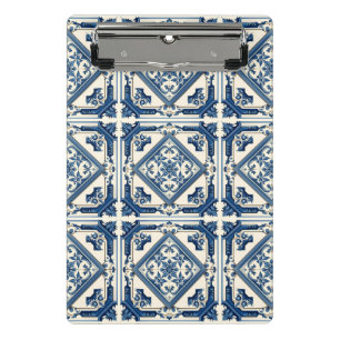 Mini Porte-bloc Carrelage méditerranéen, Portugais, Azulejo, Majol
