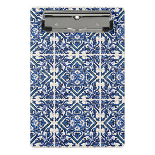 Mini Porte-bloc Carrelage méditerranéen, Portugais, Azulejo, Majol