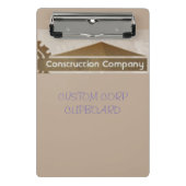 Mini Porte-bloc CARTE CLIP D'ENTREPRISE customisée (Devant)