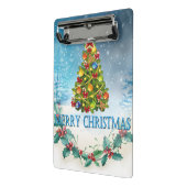Mini Porte-bloc Carte de Joyeux Noël (Angle2)