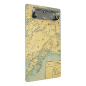 Mini Porte-bloc Carte de l'Alaska (Incliné)