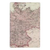 Mini Porte-bloc Carte de l'empire allemand (Dos)