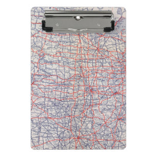 Mini Porte-bloc Carte de route Etats-Unis