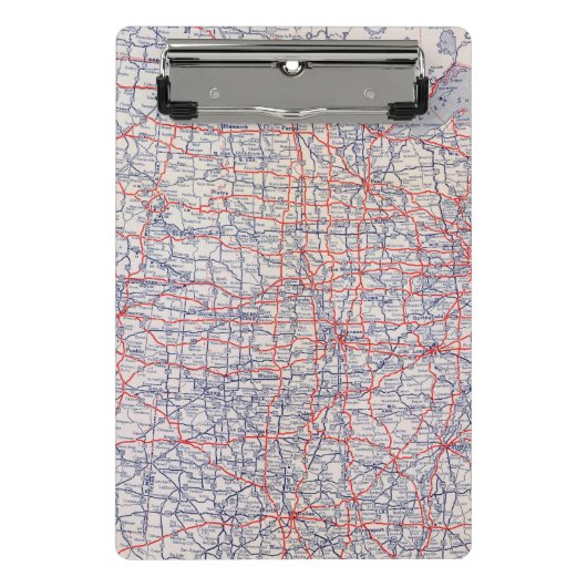 Mini Porte-bloc Carte de route Etats-Unis (Devant)