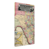 Mini Porte-bloc Carte du comté du Texas (Incliné)