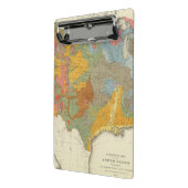 Mini Porte-bloc Carte géologique des USA (Angle2)