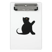 Mini Porte-bloc Cat dit bonjour (Devant)