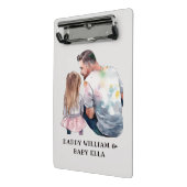 Mini Porte-bloc Caution père et fille (5) (Angle2)