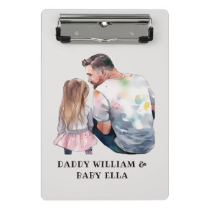 Mini Porte-bloc Caution père et fille (5)