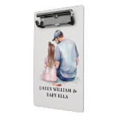 Mini Porte-bloc Caution père et fille (7) (Angle2)