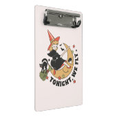 Mini Porte-bloc Ce Soir, Nous Volons Une Sorcière Mignonne (Incliné)