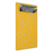 Mini Porte-bloc Cercles et boucles orange (Incliné)