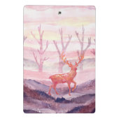 Mini Porte-bloc Cerf dans la forêt (Dos)