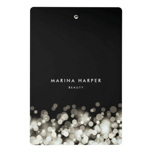 Mini Porte-bloc Champagne Spark Personnalisé (Dos)