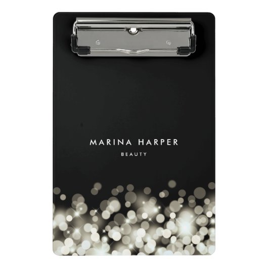 Mini Porte-bloc Champagne Spark Personnalisé (Devant)