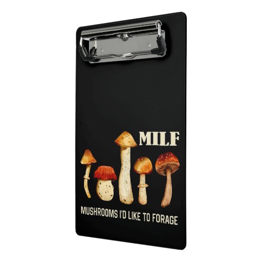 Mini Porte-bloc Champignons Milfs J'Aimerais Fourrer, Champignons  (Angle2)