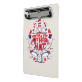 Mini Porte-bloc Chat dans le Casquette| Il était parti avec un pou (Angle2)