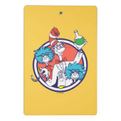 Mini Porte-bloc Chat dans le Casquette & Lab Tech One Lab Tech Two (Dos)