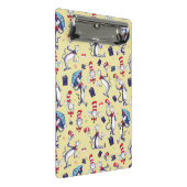 Mini Porte-bloc Chat Dans Le Casquette | Motif jaune (Incliné)