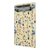 Mini Porte-bloc Chat dans le Chapeau | Motif Jaune (Angle2)
