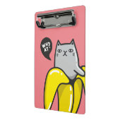 Mini Porte-bloc Chat en banane (Angle2)