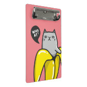 Mini Porte-bloc Chat en banane (Incliné)