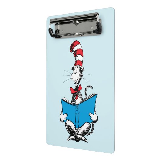 Mini Porte-bloc Chat en lecture Casquette (Angle2)