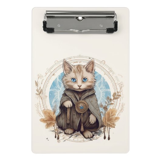 Mini Porte-bloc Chat mystique (Devant)