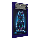 Mini Porte-bloc Chat néon fond vif-97948 (Incliné)