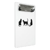 Mini Porte-bloc Chat noir (Incliné)