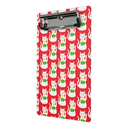 Mini Porte-bloc Chat Oriental Lucky Patterned (Angle2)