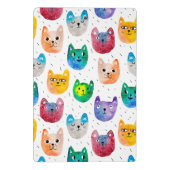 Mini Porte-bloc Chats aquarelles et amis (Dos)