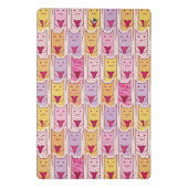 Mini Porte-bloc Chats mignons avec les coeurs affectueux (Dos)