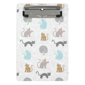 Mini Porte-bloc Chats mignons, Palette de couleurs urbaines