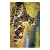 Mini Porte-bloc "Cheetah Mother and Cubs" (Dos)