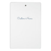 Mini Porte-bloc Chemistry Lab Notes – Custom Name (Dos)