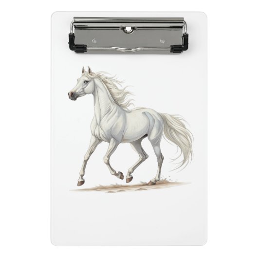Mini Porte-bloc Cheval Blanc (Devant)