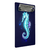 Mini Porte-bloc Cheval de mer de glace cristal sur Arrière - plan  (Incliné)