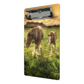 Mini Porte-bloc Cheval de mère et de poulain (Angle2)
