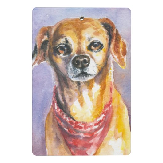 Mini Porte-bloc Chien 2 (Dos)