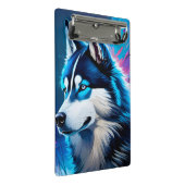 Mini Porte-bloc Chien Husky (Incliné)