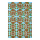 Mini Porte-bloc Chouette tirée à la main Mandala (Dos)