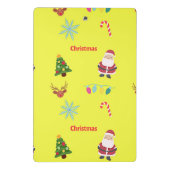 Mini Porte-bloc Christmas pattern (Dos)
