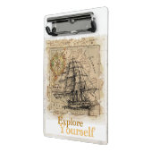 Mini Porte-bloc Citation Inspirationnelle Élégante Moderne (Angle2)