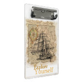 Mini Porte-bloc Citation Inspirationnelle Élégante Moderne (Incliné)