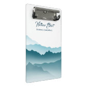 Mini Porte-bloc Citation Inspirationnelle Wavy Mountains (Incliné)