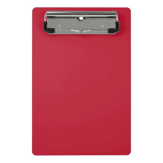 Mini Porte-bloc Classic solide Vrai rouge (Devant)