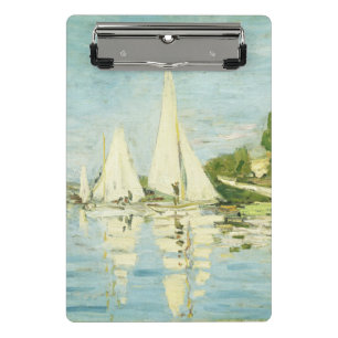 Mini Porte-bloc Claude Monet. Régates à Argenteuil