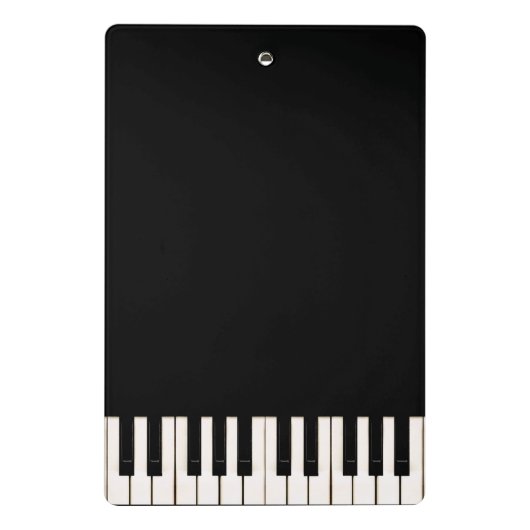 Mini Porte-bloc Clés de piano (Dos)